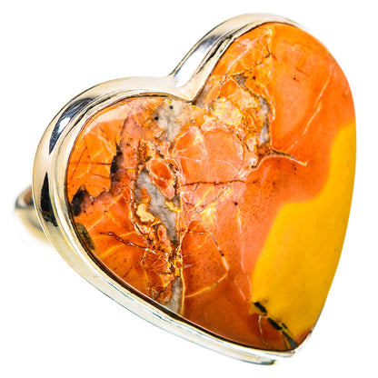 Large Brecciated Mookaite Ring Size 8 (925 Sterling Silver) RING136202
