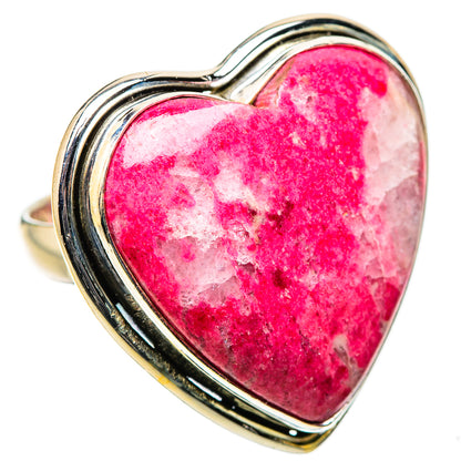 Ana Silver Co Large Thulite Ring Size 7.25 (925 Sterling Silver)
