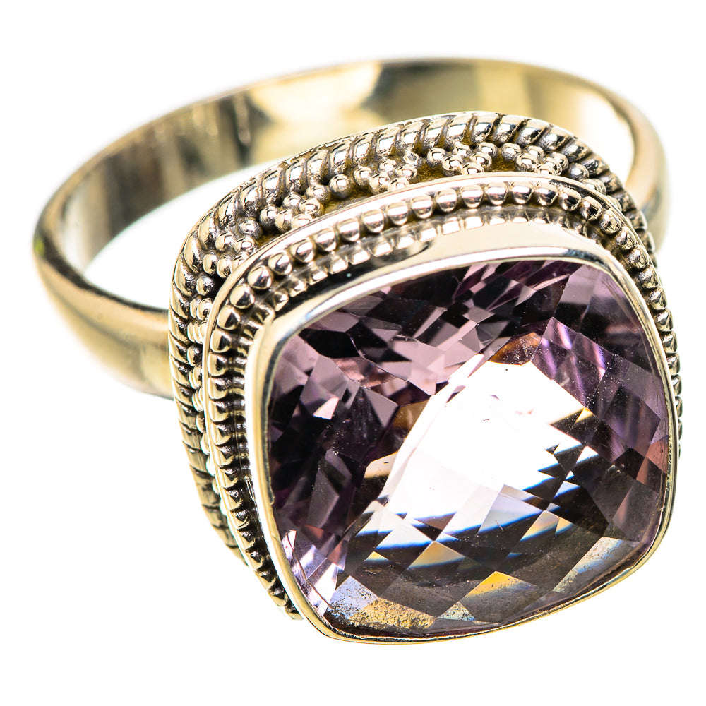 Ana Silver Co Faceted Amethyst Ring Size 9.75 (925 Sterling Silver)