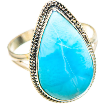 Larimar 925 Sterling Silver Ring Size 11.75 Ana Co R136283