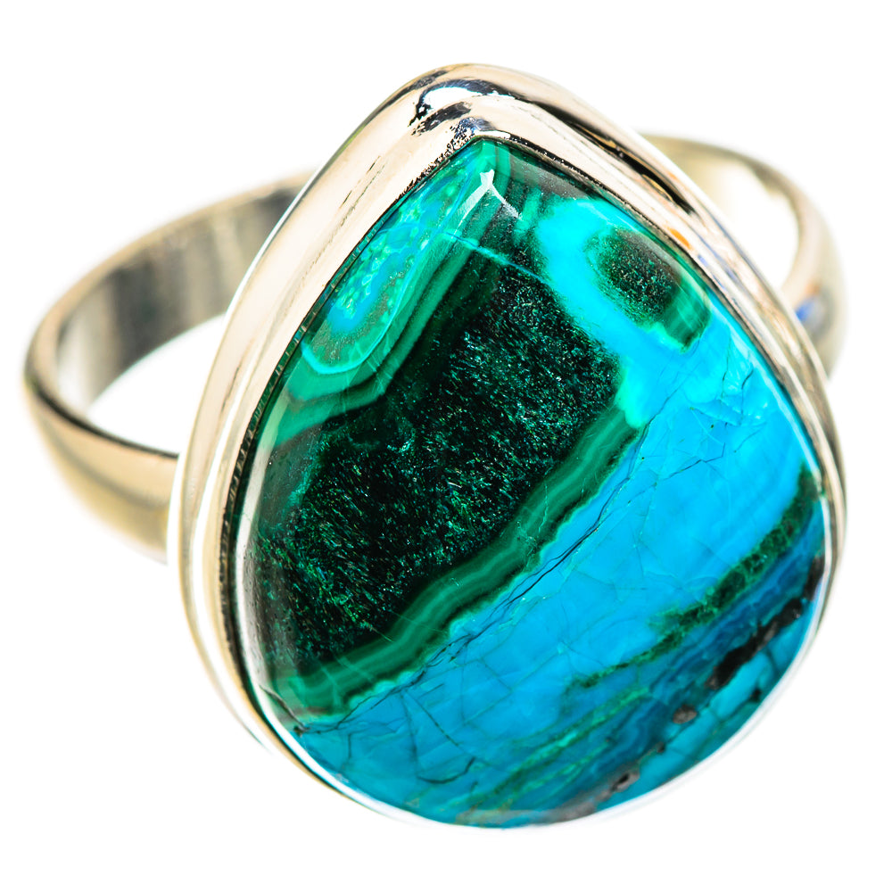 Ana Silver Co Malachite In Chrysocolla Ring Size 10 (925 Sterling Silver)