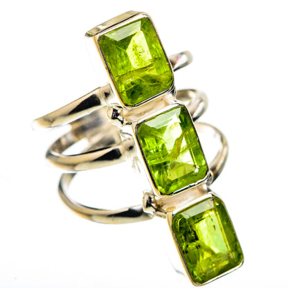 Large Peridot Ring Size 6.5 (925 Sterling Silver) RING136139