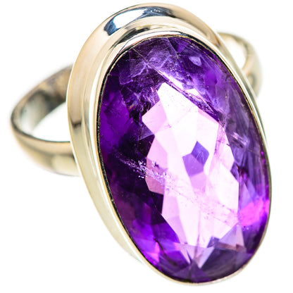 Amethyst Ring Size 9 (925 Sterling Silver) RING134794