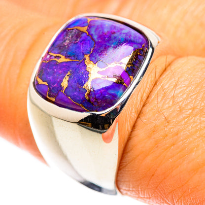 Purple Copper Composite Turquoise Ring Size 8.5 (925 Sterling Silver) RING134795
