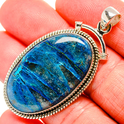 Shattuckite Pendant 2" (925 Sterling Silver) PD36871