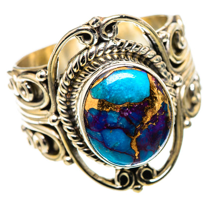Spiny Oyster Turquoise 925 Sterling Silver Ring Size 8.5 (925 Sterling Silver) RING137610