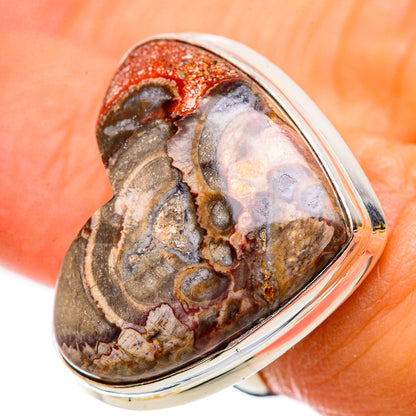 Large Mushroom Rhyolite Ring Size 6 (925 Sterling Silver) RING135951