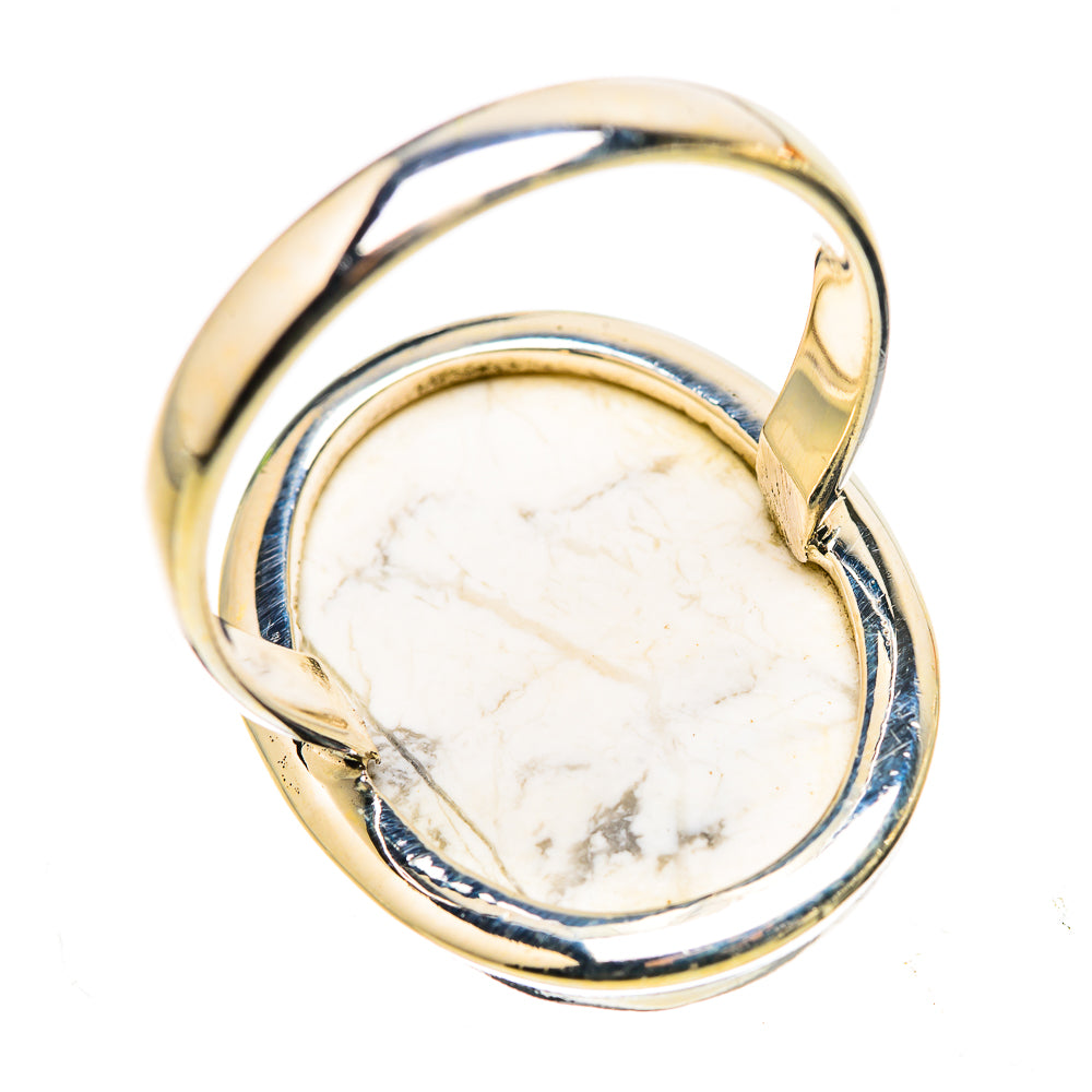 Ana Silver Co Large Howlite Ring Size 11.75 (925 Sterling Silver)