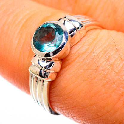Blue Topaz Ring Size 8 (925 Sterling Silver) RING135876