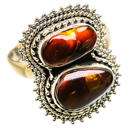 Mexican Fire Agate Ring Size 9.75 (925 Sterling Silver) RING134642