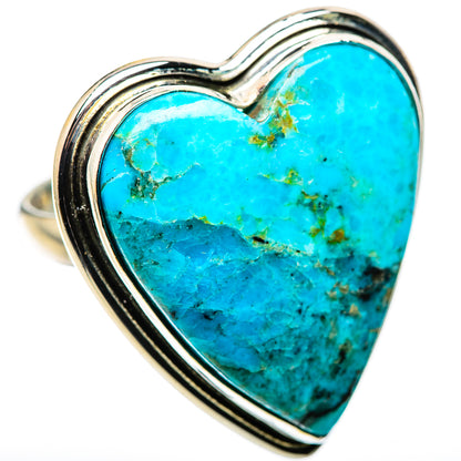 Large Chrysocolla Ring Size 9.75 (925 Sterling Silver) RING136077