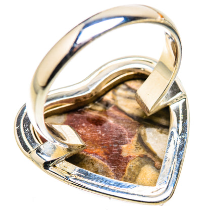 Large Mushroom Rhyolite Ring Size 10 (925 Sterling Silver) RING135736