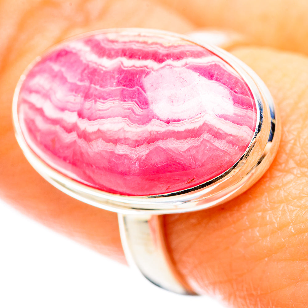 Rhodochrosite Ring Size 8.25 (925 Sterling Silver) RING136256