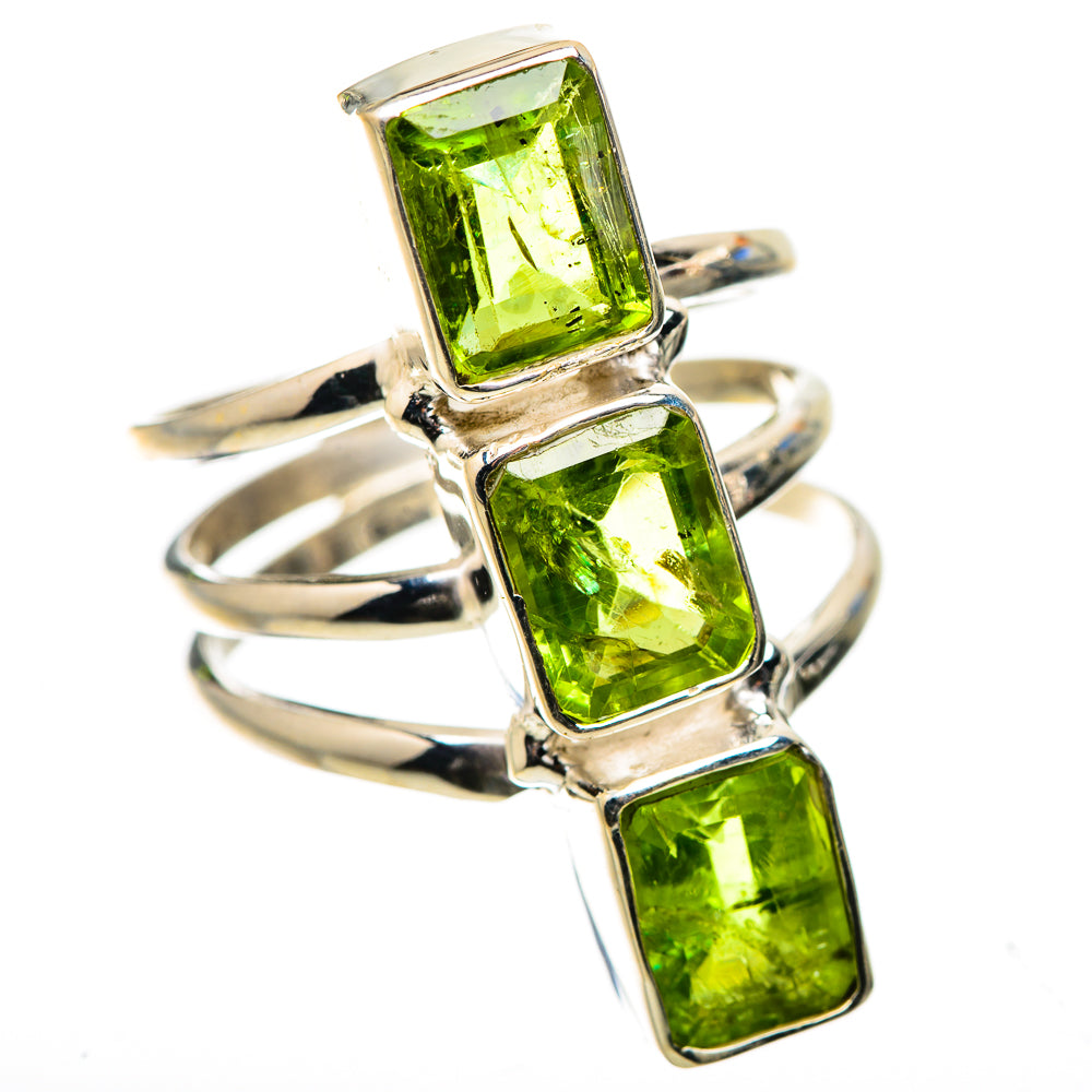 Ana Silver Co Peridot Ring Size 8 (925 Sterling Silver)
