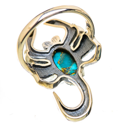 Kingman Mohave Turquoise Ring Size 7.25 (925 Sterling Silver) RING135875