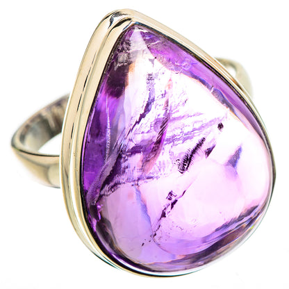 Ana Silver Co Large Amethyst Ring Size 10 (925 Sterling Silver)