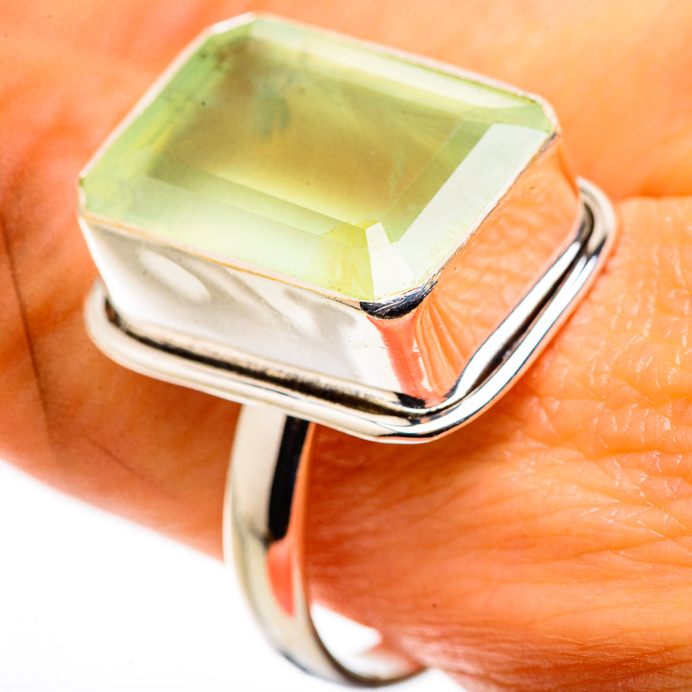 Prehnite Ring Size 10.75 (925 Sterling Silver) RING134831