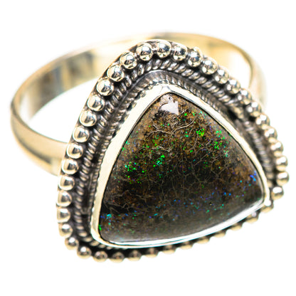 Andamooka Opal 925 Sterling Silver Ring Size 6.25 Ana Co R136261