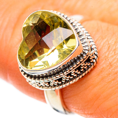 Citrine Ring Size 8.25 (925 Sterling Silver) RING134827
