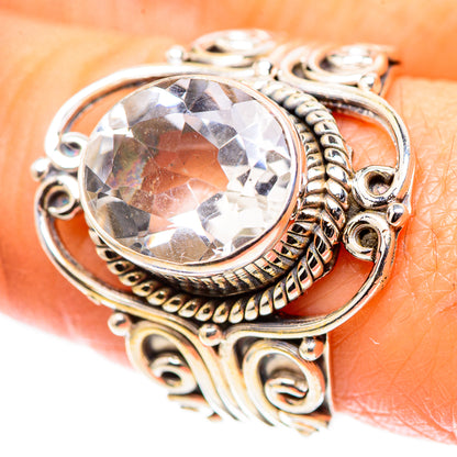 White Quartz 925 Sterling Silver Ring Size 8.25 (925 Sterling Silver) RING137501
