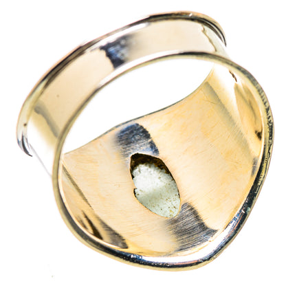 Natural Aquamarine Ring Size 8.25 (925 Sterling Silver) RING136063