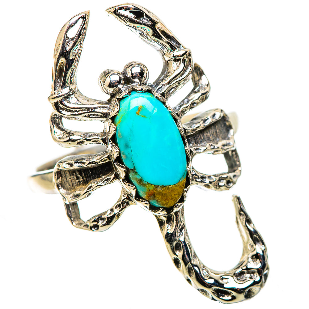 Ana Silver Co Blue Copper Composite Turquoise Ring Size 10 (925 Sterling Silver)