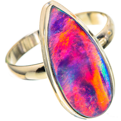 Aura Opal 925 Sterling Silver Ring Size 11.75 (925 Sterling Silver) RING137640
