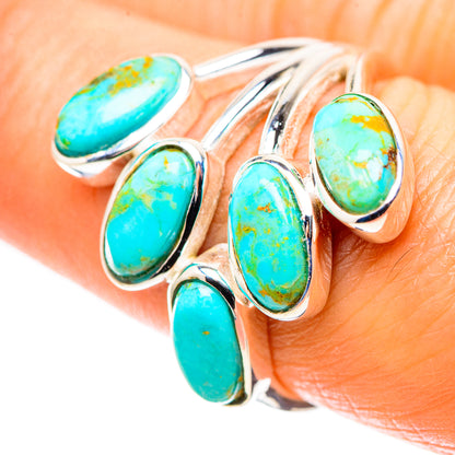 Chrysocolla Ring Size 8.25 (925 Sterling Silver) RING136888
