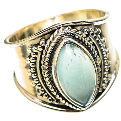 Natural Aquamarine 925 Sterling Silver Ring Size 8 (925 Sterling Silver) RING137648